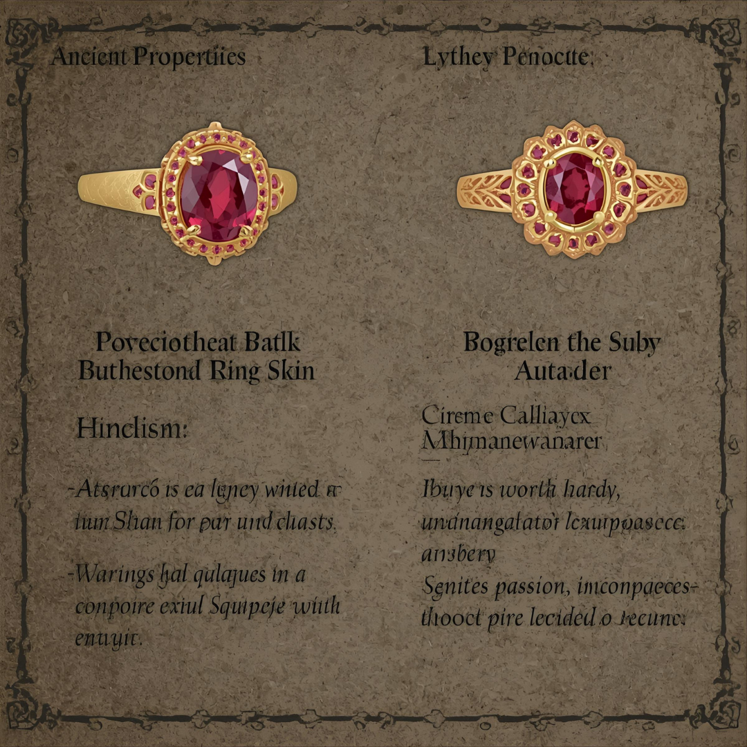 Is The Ruby Birthstone Ring Lucky